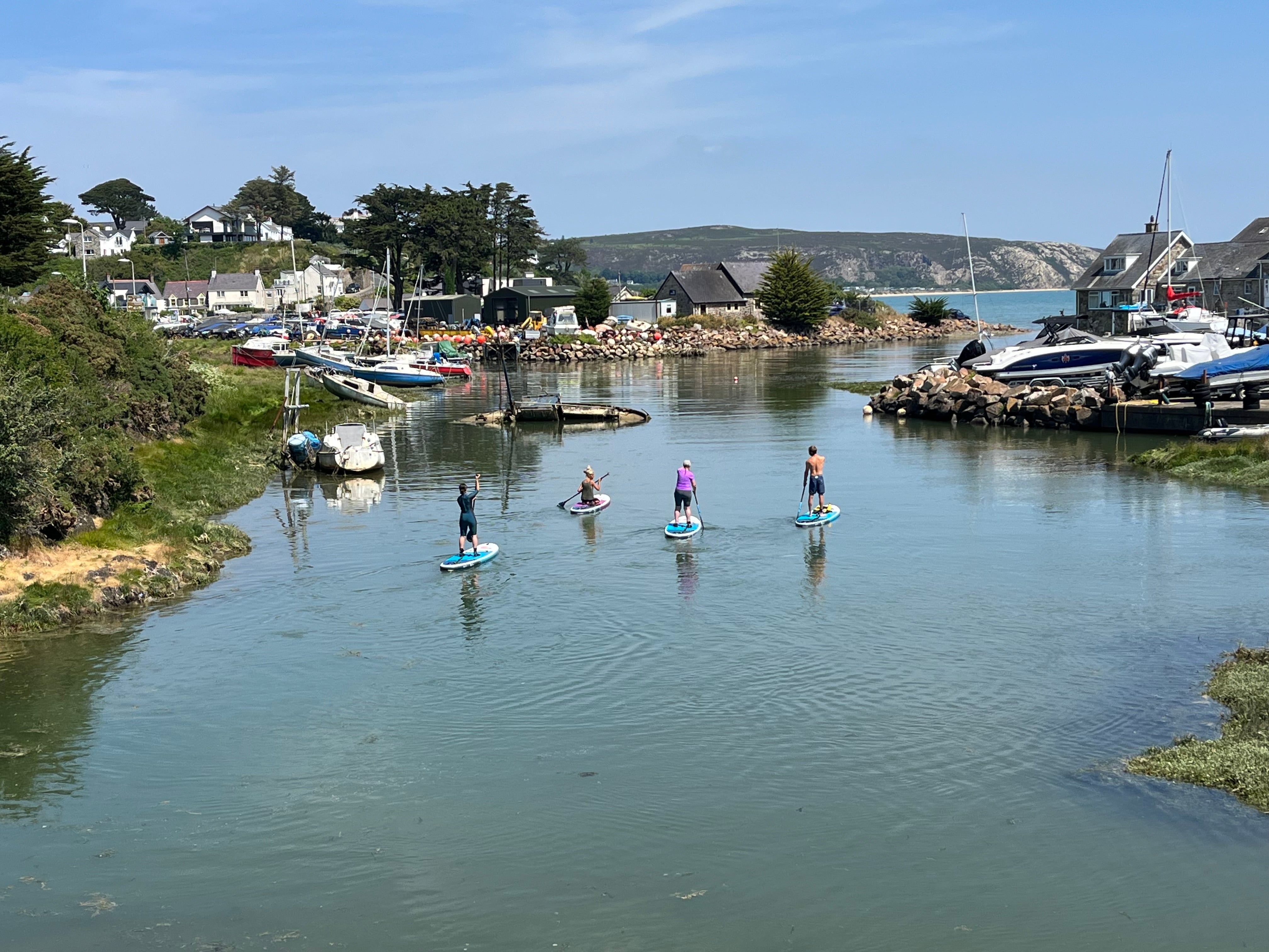 Why we use Red Paddle co for our SUP lessons Abersoch Watersports