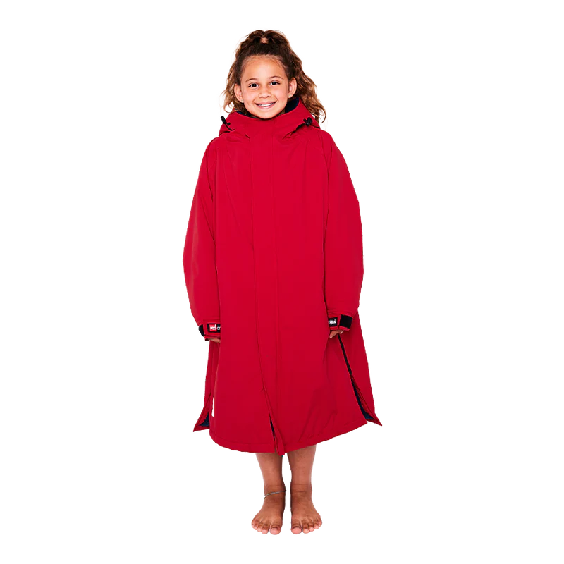 RED ORIGINALS KIDS DRY PRO ROBE, RED – Abersoch Watersports